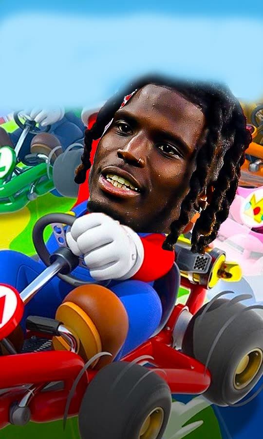 Tyreek Hill Does Real Life Mario Kart?