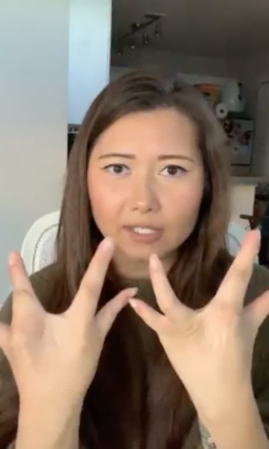 She Has 8 Fingers...