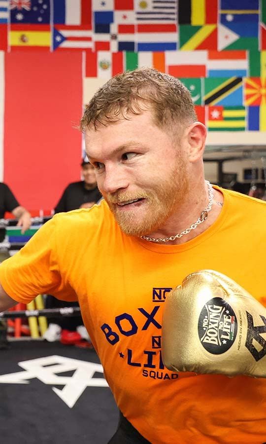 What is it like to get punched by Canelo? Find out 🤣