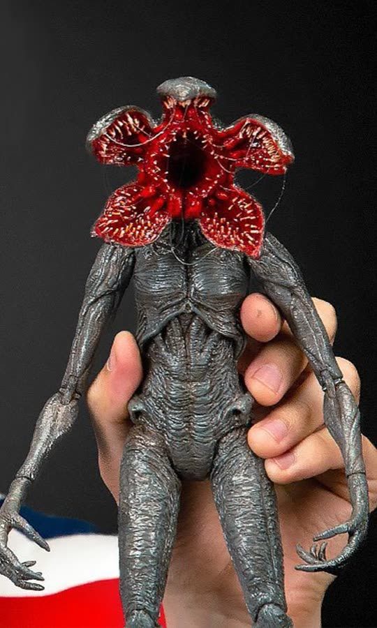 Turning an old doll into a scary Demogorgon