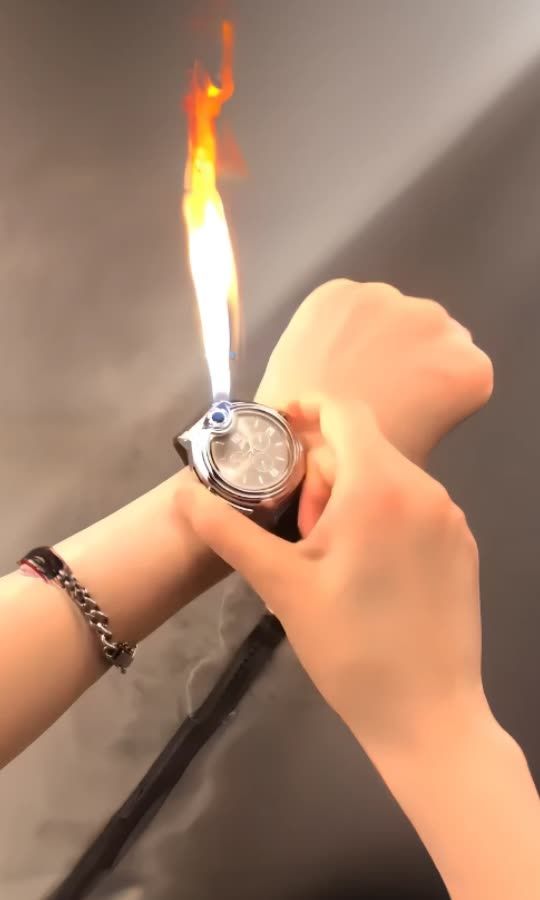 Real Flamethrower Watch