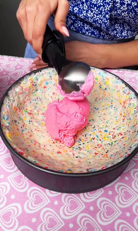 The Rainbow Marshmallow Cheesecake! 😍🌈