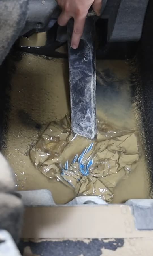 Cleaning Caked-On Mud From A Flooded Car