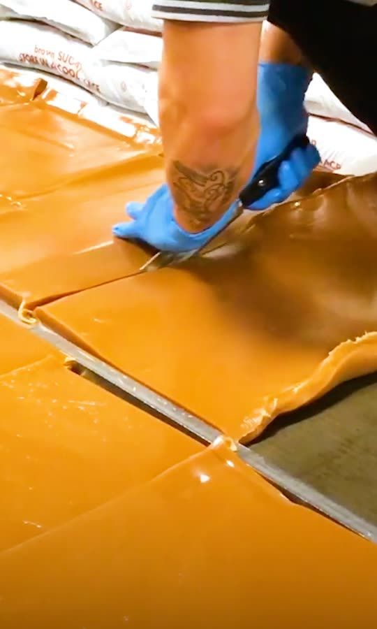Making Thousands Of Caramel Candies A Day