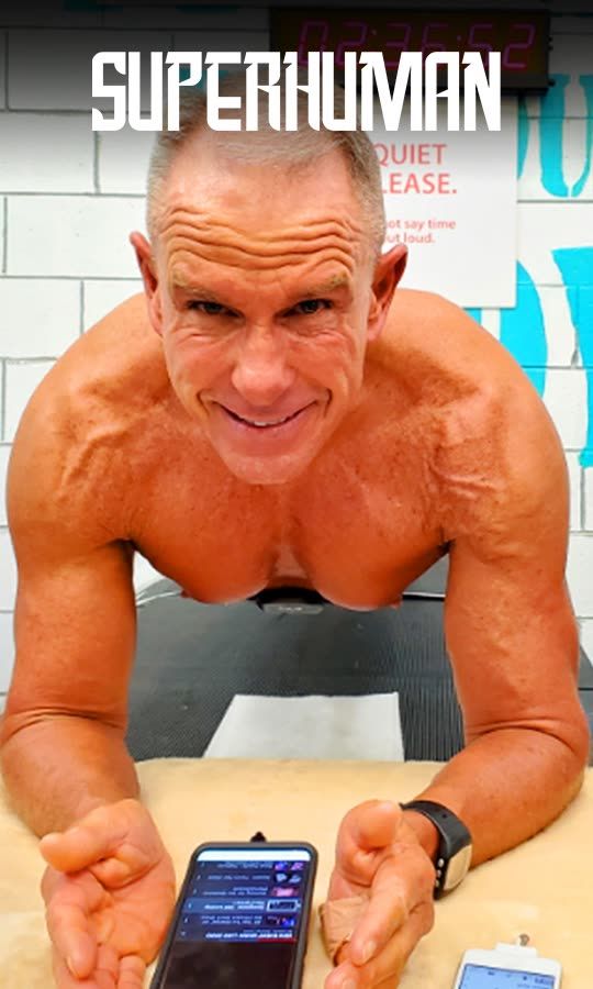 63 Year Old Planks For 10 Hours
