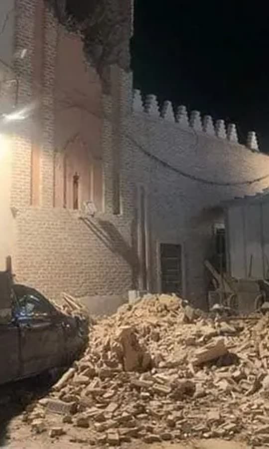 مشاهد تقشعر لها الأبدان من زلزال المغرب المفاجئ💔