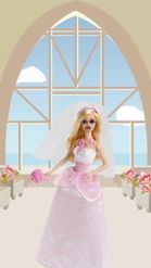 Preview for a Spotlight video that uses the Barbie Wedding Lens