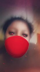 Preview for a Spotlight video that uses the Red Medical Mask Lens