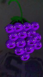 Preview for a Spotlight video that uses the grape heads Lens