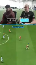 In this fun and energetic clip, Manchester City star Erling Haaland is seen playing a soccer video game, likely FIFA, with a friend. He reacts with intense emotion to the gameplay, celebrating a goal he scores in the game with a full-body dance. The video captures his competitive spirit and joyful personality. by @erling.haaland with Original Sound by erling.haaland