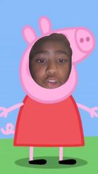 Preview for a Spotlight video that uses the PEPPA PIG Lens