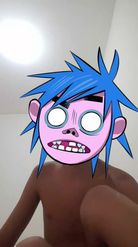 Preview for a Spotlight video that uses the Gorillaz Lens