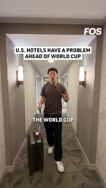 A Front Office Sports analysis reveals a surprising trend ahead of the FIFA World Cup: hotel bookings are lagging behind expectations across many host cities. While some markets like Miami and Atlanta are thriving, others are experiencing a 'negative impact' with fewer rooms booked than a typical summer. The report compares the event's demand to Taylor Swift's sold-out tour, explores reasons for the shortfall including the political climate and war in Iran, and presents data from the AH&LA survey. With three weeks left until kickoff, the question remains: can hotels fill their rooms? by @fossnap with Original Sound by fossnap