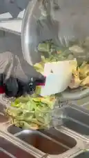 Watch a chef prepare a nutritious meal in under 15 seconds! This quick tutorial shows how to assemble a delicious protein bowl with fresh greens, grilled chicken, avocado, red cabbage, and other healthy toppings. Perfect for anyone looking for a fast, satisfying, and healthy lunch option. by @proteinz_sa with Original Sound by proteinz_sa