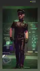 A model confidently walks the runway at the GEAR Adelaide 2023 event, showcasing a striking black leather ensemble. The outfit includes a short-sleeve shirt, matching pants with quilted detailing, a belt, gloves, sunglasses, and a cap, all illuminated by dramatic stage lighting. by @duke_sole with Immortals by Fall Out Boy