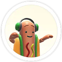Hot Dog Groove Lens and Filter by Snapchat on Snapchat
