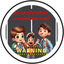 Crossing the road Lens and Filter by عبدالإله | ABDULELAH - القنفذة on Snapchat