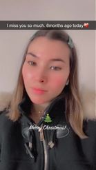 Preview for a Spotlight video that uses the Merry Christmas 🎄 Lens