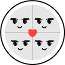 Collage with Heart Simple Lens and Filter by Snapchat on Snapchat