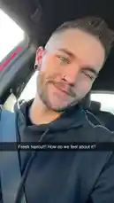 In this selfie-style clip, Kenneth shows off his new haircut while sitting in a car. He asks viewers for their honest opinion, making it a perfect example of relatable social media content. Watch to see the details of his modern fade and style. by @ken_sutton23 with original sound