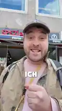 In this street experiment, Jonas Kirafin attempts to buy döner kebabs from people waiting in line at a popular Munich restaurant. He asks various individuals how much they paid for their meal and offers them more money to sell it to him. The video captures his interactions as he tries to outbid the price, eventually succeeding with one person who agrees to sell their döner for 18 euros. by @kira_fin with Original Sound by kira_fin