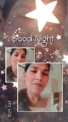 Preview for a Spotlight video that uses the Good Night Collage Lens