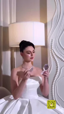 In this behind-the-scenes look, beauty artist نــويـره ارتسـت 💄 shares her professional techniques for enhancing features. She demonstrates applying lip color with precision while wearing a stunning white strapless gown and elegant jewelry, creating a radiant bridal glow perfect for special occasions. by @nowaira-11 with original sound