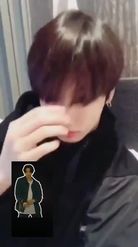Preview for a Spotlight video that uses the JUNGKOOK CALLING Lens