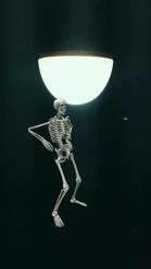 Preview for a Spotlight video that uses the SKELETON Lens