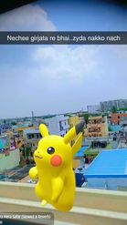 Preview for a Spotlight video that uses the Pikachu Dance Lens