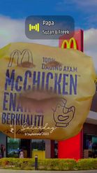 Preview for a Spotlight video that uses the McDonald McChicken Lens