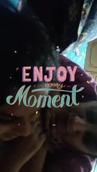 Preview for a Spotlight video that uses the Enjoy every moment Lens