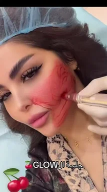 A woman shares her experience at Bella Clinic, showing the immediate redness after a derma treatment and injections designed to tighten skin and reduce pores. She explains the procedure, which she describes as making her face look 'awar' (swollen) but not painful, and promises to show the results later. by @bellaclinickw with Original Sound by bellaclinickw