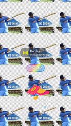 Preview for a Spotlight video that uses the MS Dhoni Lens