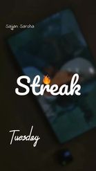 Preview for a Spotlight video that uses the My streaks Lens