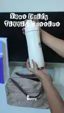 Watch as Bunny Knocks demonstrates her go-to method for packing a stylish striped tiffin carrier. This step-by-step guide shows you how to efficiently organize a thermal flask, stacked food containers, and utensils for a perfect daily meal prep. A must-watch for anyone looking to streamline their lunch routine. by @bunnyknocks with Original Sound by bunnyknocks