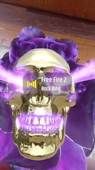 Preview for a Spotlight video that uses the Ultraviolet Skull Lens