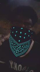 Preview for a Spotlight video that uses the Bandana Customizer Lens