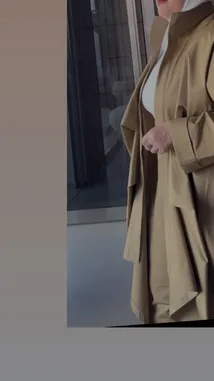 A close-up showcase of a stylish camel-colored coat from Artal Fashion, highlighting its modern design and elegant drape. This look is perfect for those seeking minimalist outerwear inspiration. by @artal.street with original sound
