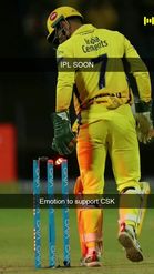 Preview for a Spotlight video that uses the MS Dhoni Wallpaper Lens