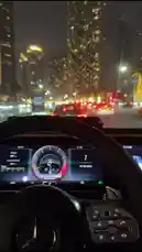 Experience the vibrant energy of Dubai at night from the driver's seat. This immersive journey captures the city's dazzling skyline, culminating in a breathtaking view of the illuminated Burj Khalifa. See the modern city lights reflecting off the road as you navigate the bustling streets. by @moazzam with Original Sound by Contains: Wavy - Karan Aujla, Jay Trak