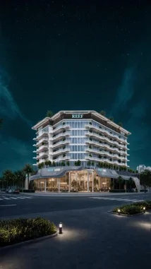 Experience the future of luxury living with REEF, the world's first building featuring a globally patented outdoor-cooled sunken balcony. This innovative design redefines comfort and style, offering residents a unique indoor-outdoor experience like no other. by @reefdevelopment with Original Sound by reefdevelopment