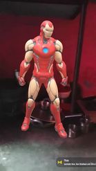 Preview for a Spotlight video that uses the Iron Man 3D Lens