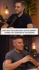 In this candid interview, a real estate manager shares his firsthand experience navigating the Dubai market during a period of regional tension. He discusses the uncertainty, the pressure on commission-based staff, and the challenges of keeping a team motivated. The conversation reveals the human side of business leadership under stress. by @codebehindsucce with Original Sound by codebehindsucce