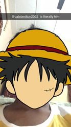 Preview for a Spotlight video that uses the no face luffy Lens
