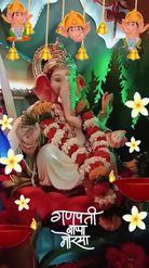 Preview for a Spotlight video that uses the ganpati bappa Lens