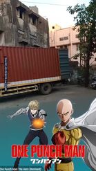 Preview for a Spotlight video that uses the ONE PUNCH MAN Lens