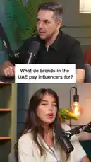 In this insightful discussion, a female influencer explains the core reason brands pay influencers in the UAE: for awareness. She details how a brand's partnership with a known face drives viewership, as audiences are inherently curious about what the influencer is doing next. This video offers a clear look at the strategic value of influencer marketing beyond just direct sales. by @codebehindsucce with Original Sound by codebehindsucce