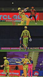 Preview for a Spotlight video that uses the Dhoni CSK Lens
