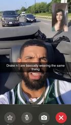 Preview for a Spotlight video that uses the Drake FaceTime Lens